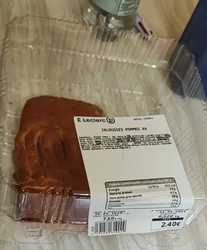 Jalousie aux pommes