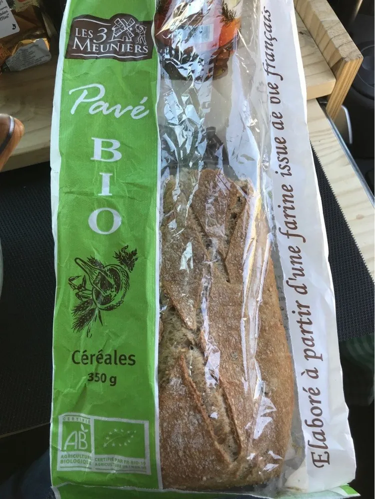 Pavé ceréales bio