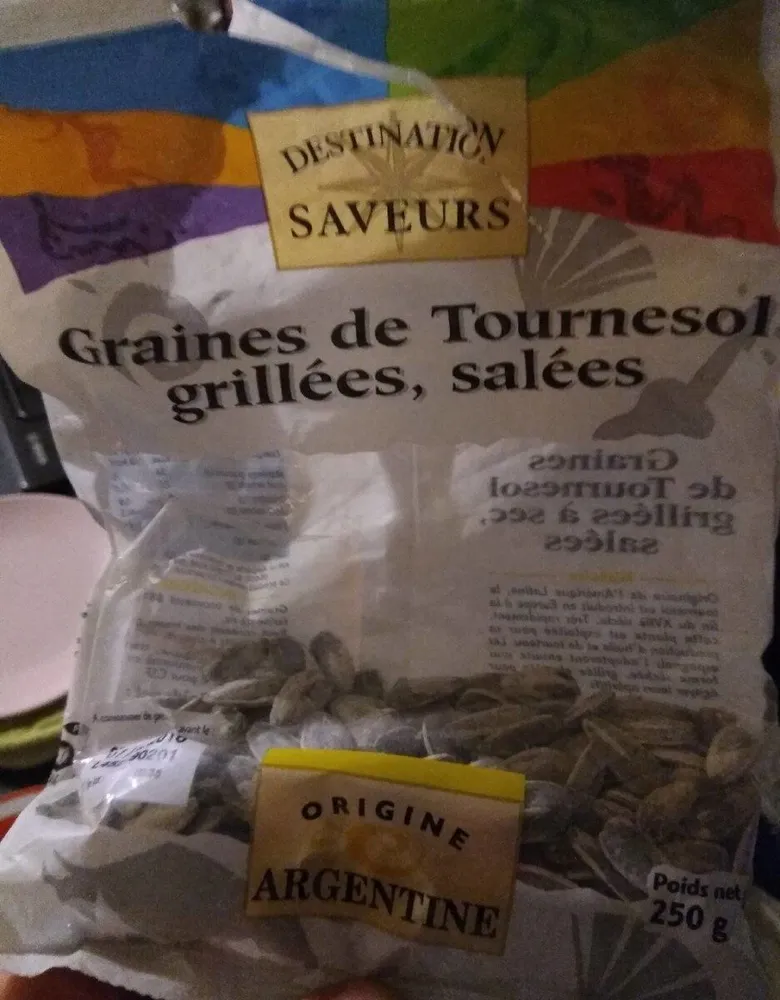 Graine de Tournesol grillées, salées