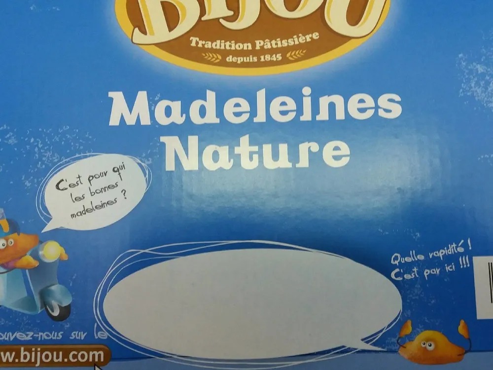 Madeleines nqtures