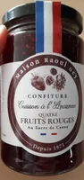 Confiture 4 fruits rouges