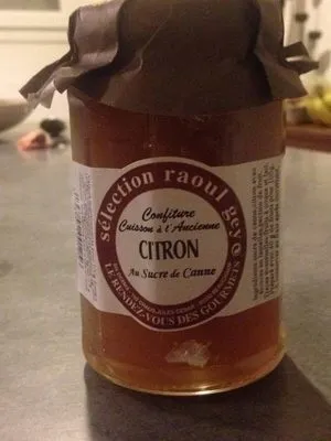 Confiture cuisson à l ancienne citron