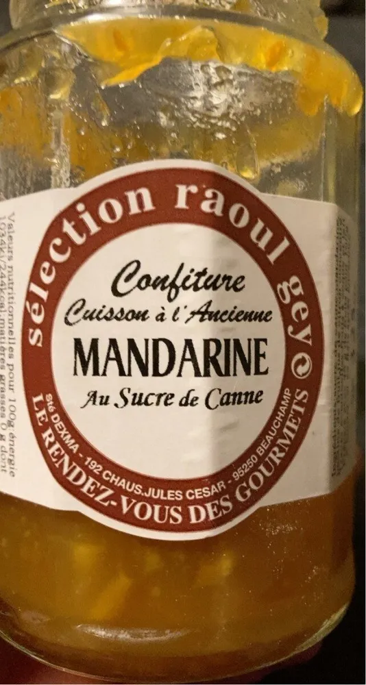 Confiture mandarine