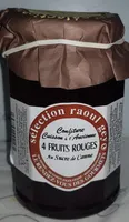 Confiture 4 fruit rouges