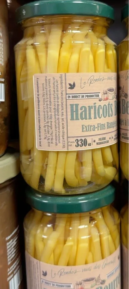Haricots beurre extra-fins