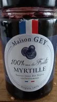 Confiture de myrtilles