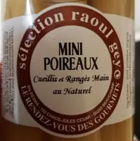 Mini poireaux