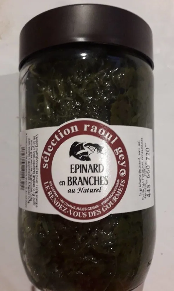 Épinard en branches