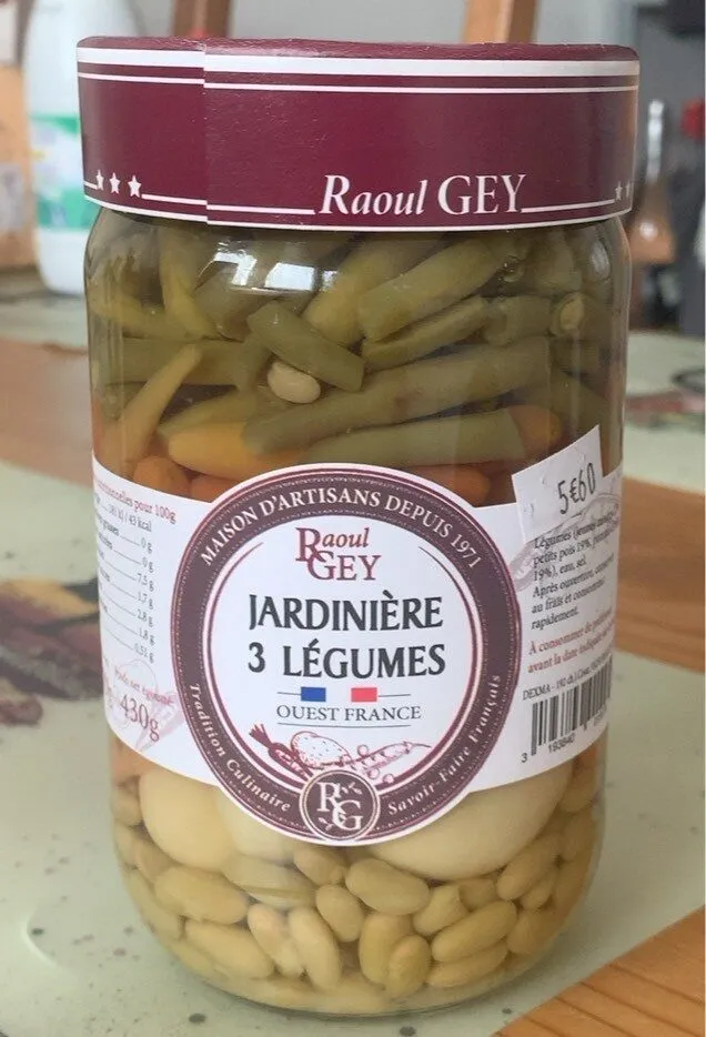 Jardinière 3 légumes