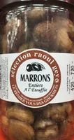 Marrons entiers à l’étouffée