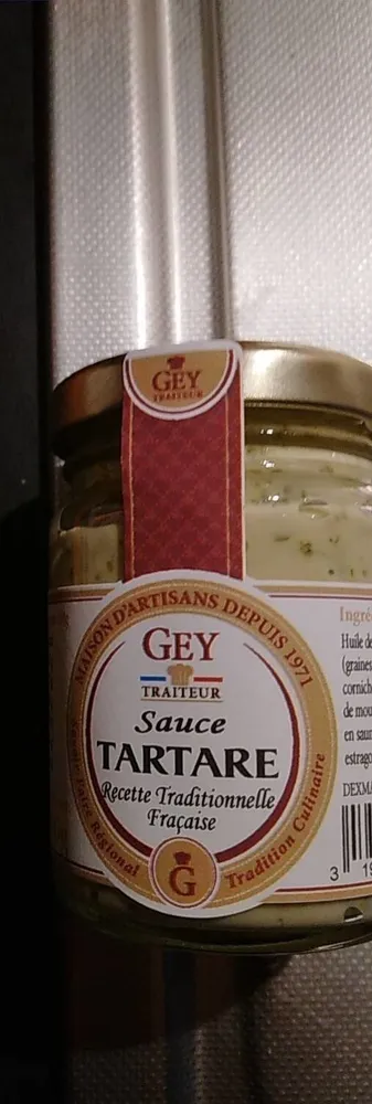 Sauce tartare GEY