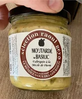 Moutarde au basilic