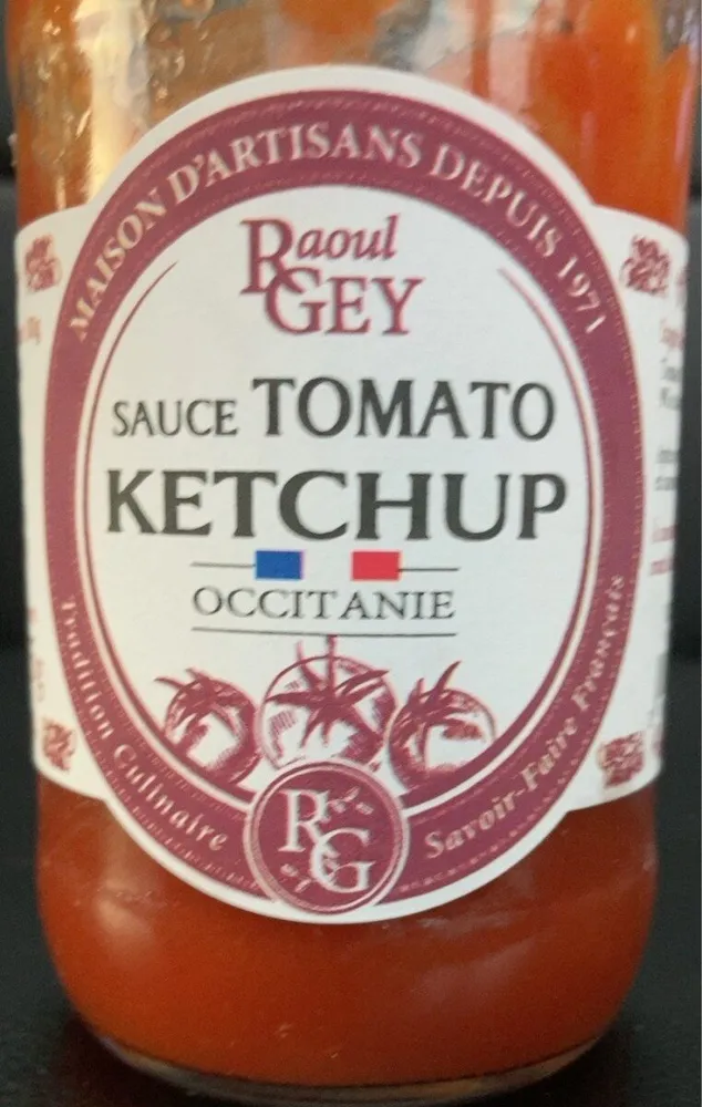 Sauce tomato ketchup
