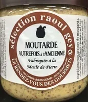 Moutarde autrefois à l’ancienne