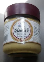 Moutarde poivre vert