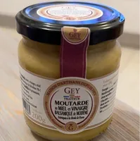 Moutarde au Miel et Vinaigre Balsamique