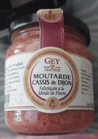 Moutarde cassis de Dijon