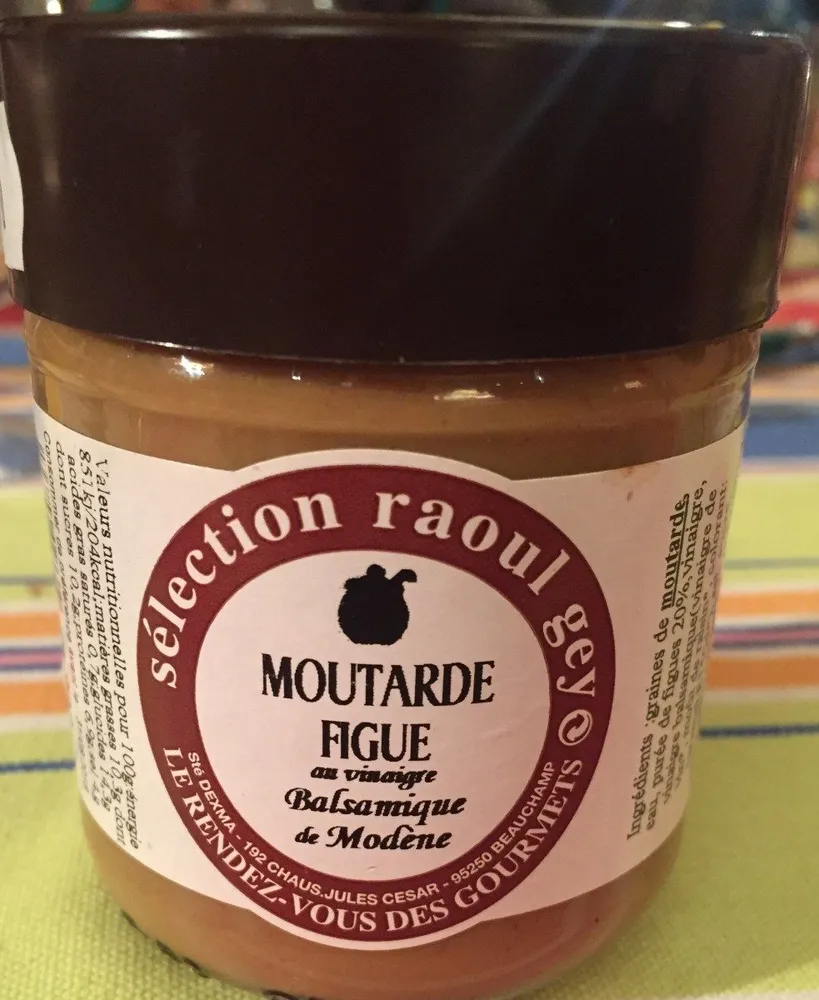 Moutarde Figue