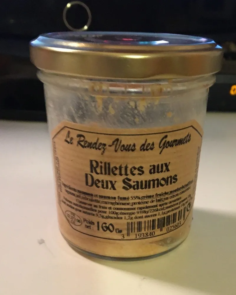 Rillettes aux deux saumons
