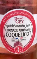 Limonade artisanale COQUELICOT
