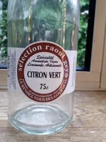 Limonade citron vert artisanale 750ml