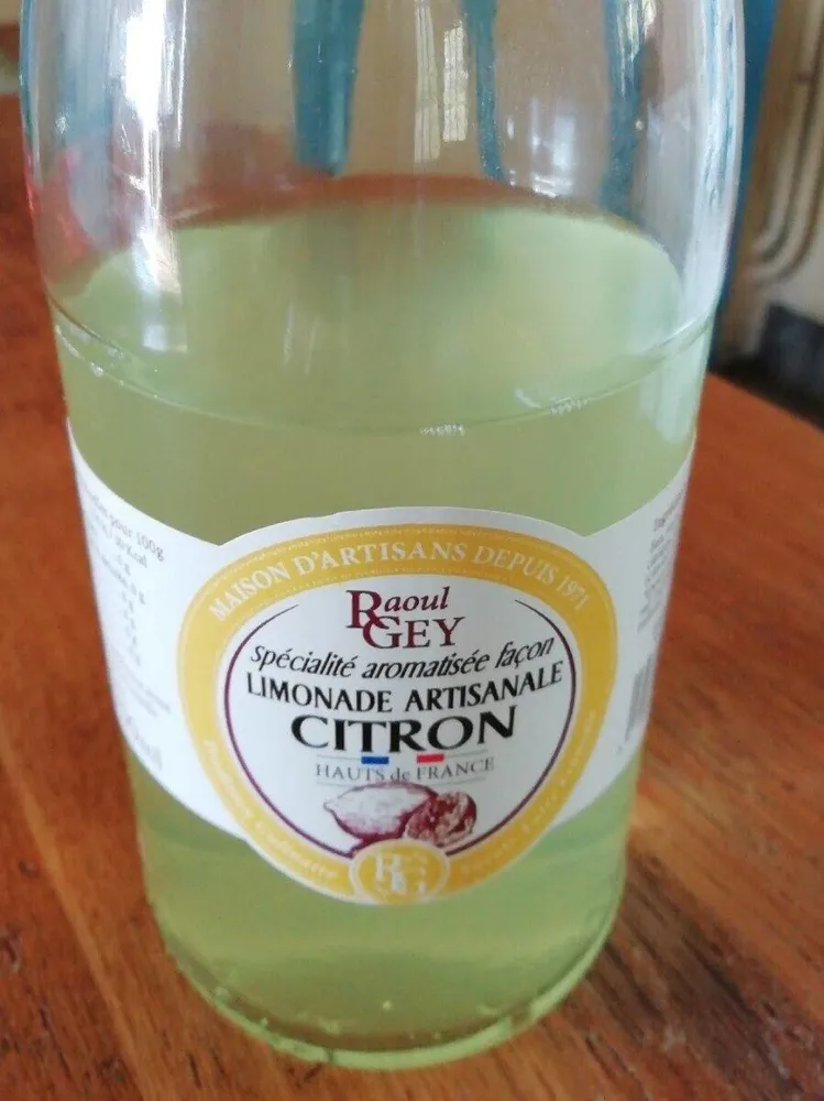 Spécialité aromatisée façon Limonade artisanale