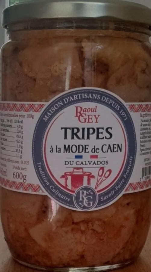 Tripes à la mode de Caen