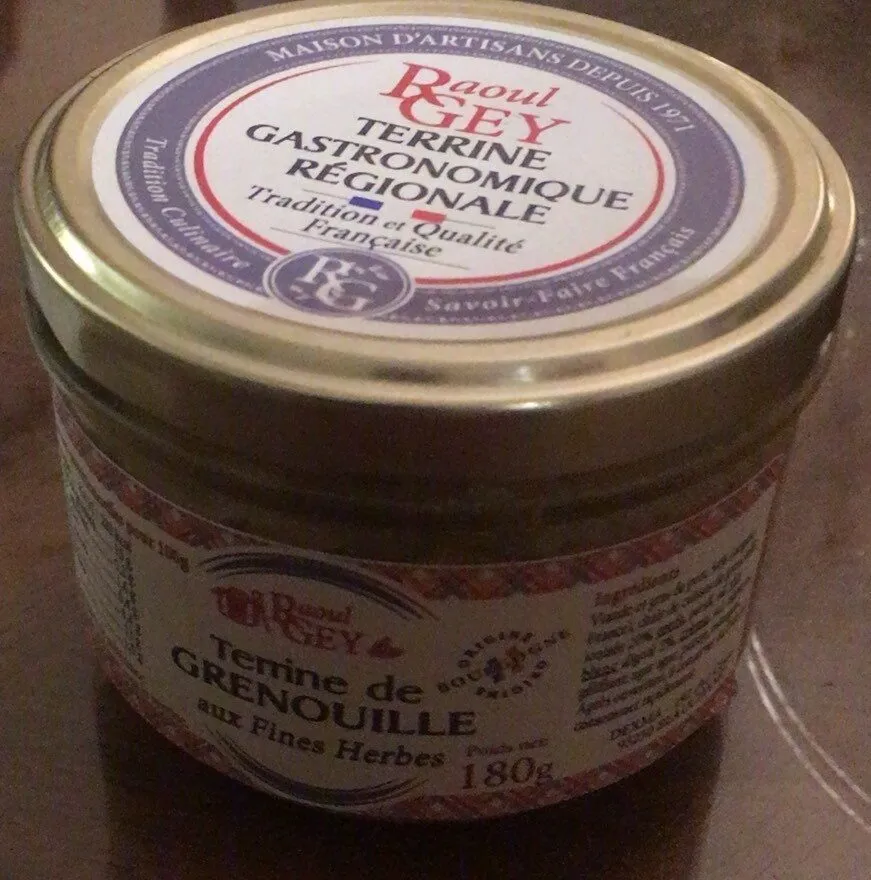 Terrine de grenouilles