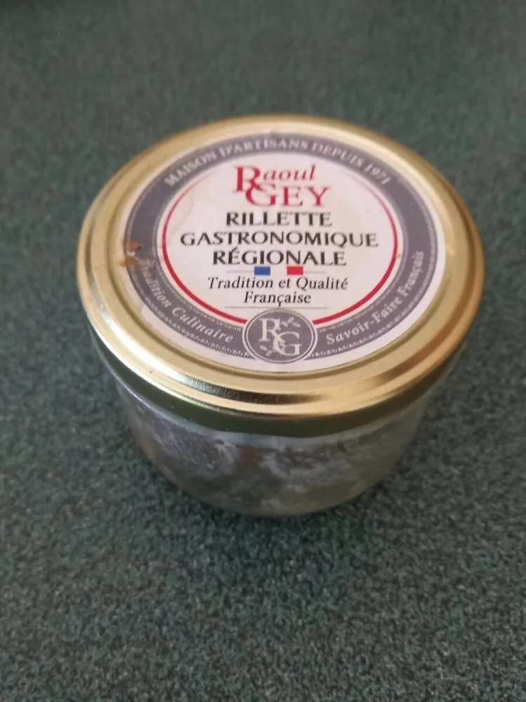 Rillettes gastronomique régionales