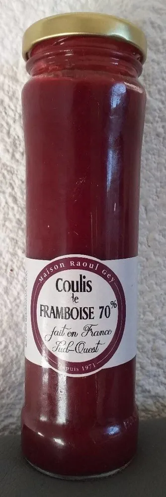 Coulis de framboise