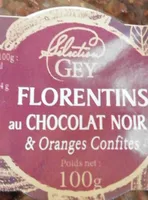 Florentins au chocolat noir