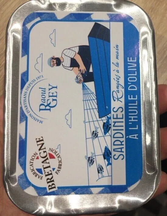 Sardines a l’huile d’olive