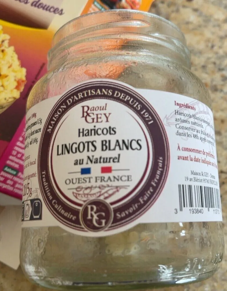 Haricots lingots blancs