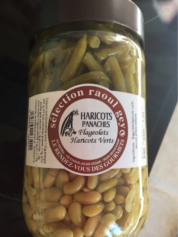 Haricots panaché