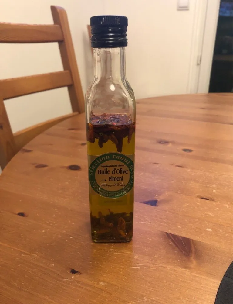 Huile d'olive et de piment