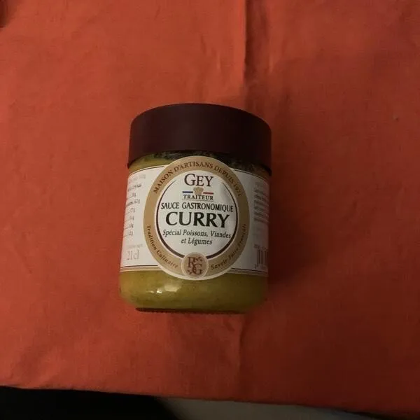 Sauce Curry Raoul Gey