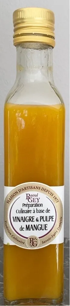 Préparation culinaire à base de Vinaigre et Pulpe de Mangue