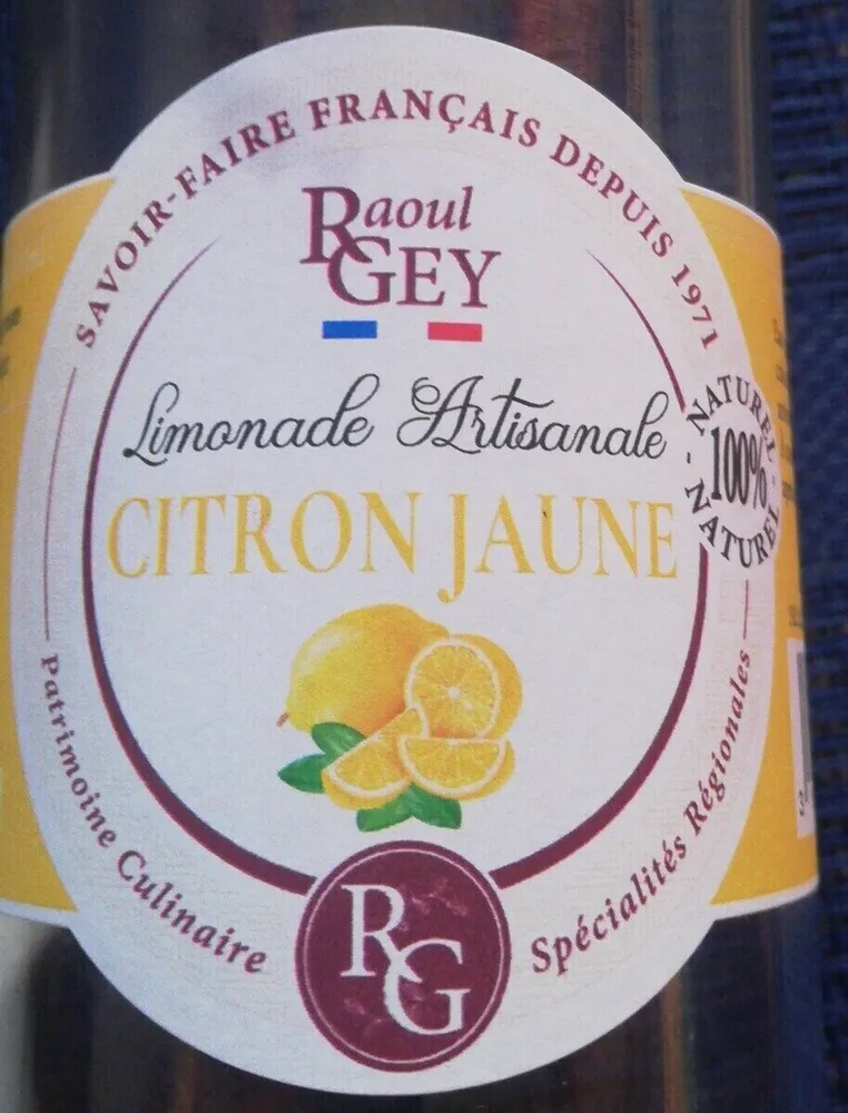 Limonade artisanale