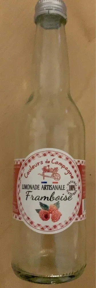 Limonade artisanale Framboise