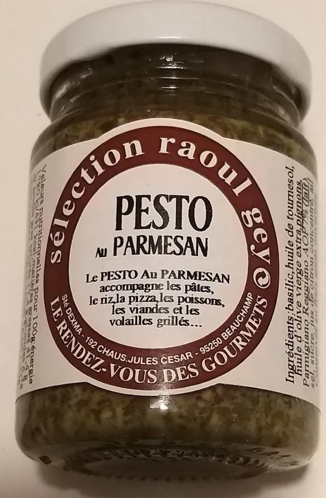 Pesto au parmesan