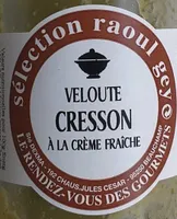 Velouté cresson à la crème fraîche