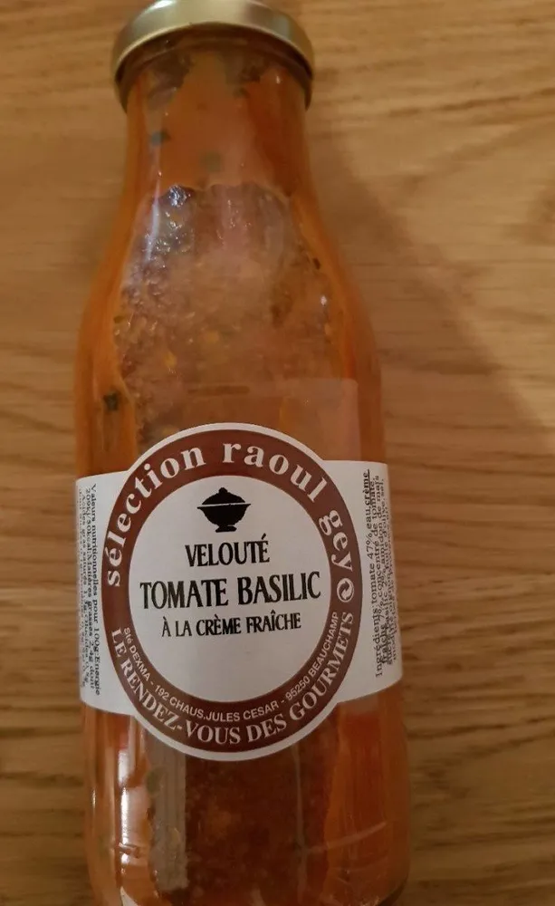 Velouté tomate basilic