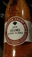 Soupe legume du soleil au basilic