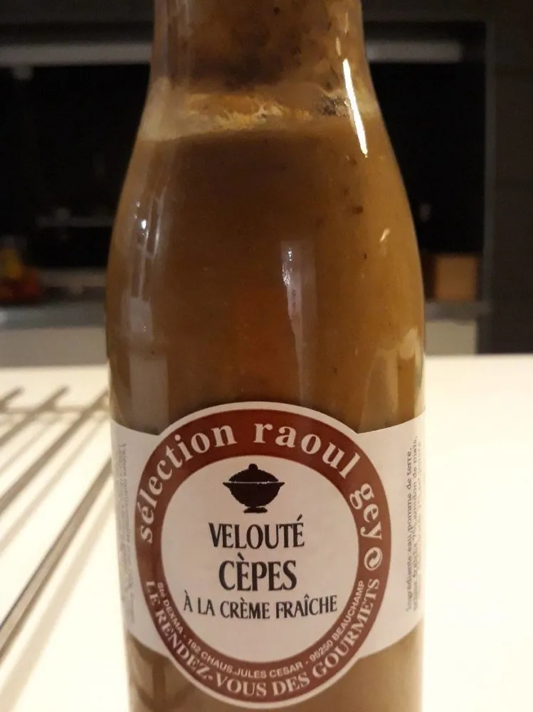 Velouté Cèpes à la crème fraîche