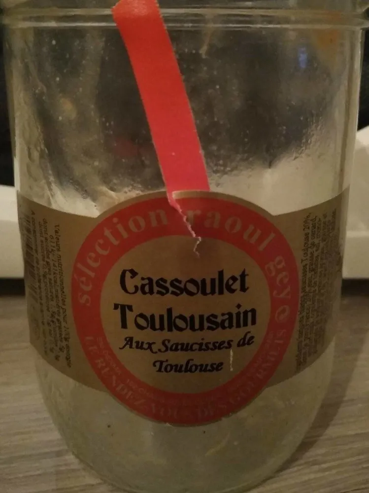 Cassoulet toulousain aux saucisses de Toulouse