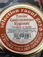 Terrine gastronomique regionale