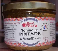 Terrine de pintade au piment d'espelette