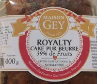 Royalty cake pur beurre