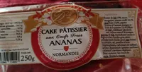Cake pâtissier aux oeufs frais ananas