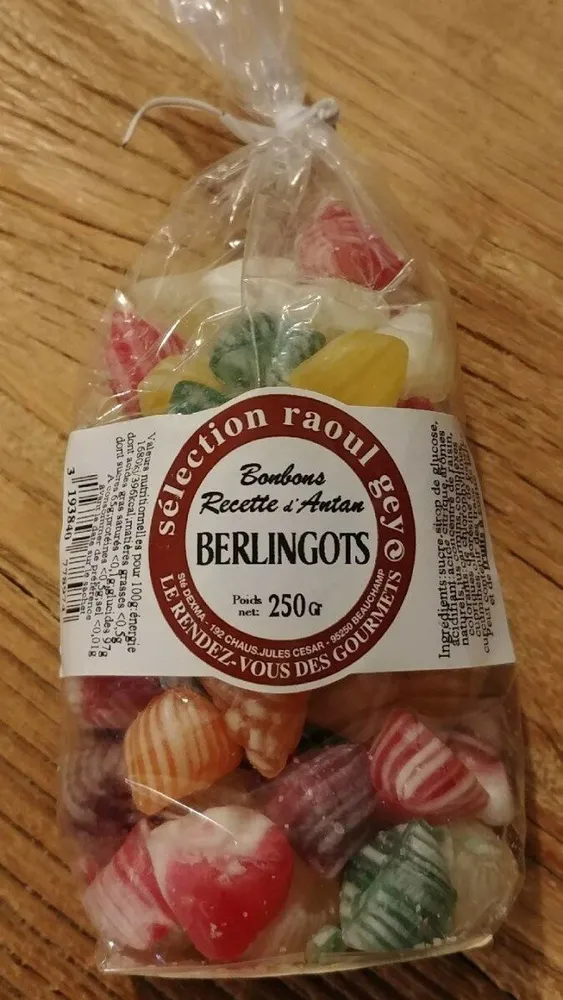 Berlingots bonbons recette d'Antan